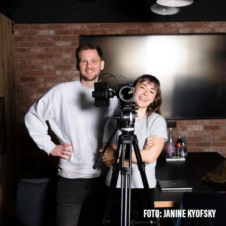 Behind the Scenes vom Social Media Videodreh